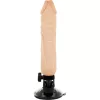 BASECOCK - REALISTA VIBRÁTOR TÁVIRÁNYÍTÓ BŐR 20 CM -O-4 CM