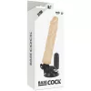 BASECOCK - REALISTA VIBRÁTOR TÁVIRÁNYÍTÓ HÚS 21 CM -O-4 CM