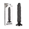 BASECOCK - REALISTA VIBRÁTOR 2-1 FEKETE 20 CM -O-4 CM