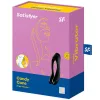 SATISFYER - CANDY CANE FINGER VIBRATOR BLACK