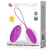 PRETTY LOVE - JOANNA VIBRATING EGG TÁVIRÁNYÍTÓ 12 MOD