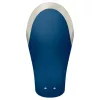 SATISFYER - DOUBLE LOVE LUXUS PARTNER VIBRÁTOR KÉK