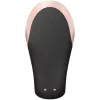 SATISFYER - DOUBLE LOVE LUXUS PARTNER VIBRÁTOR FEKETE