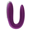 SATISFYER - DOUBLE FUN PARTNER VIBRÁTOR LILA