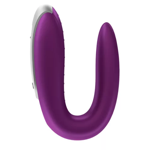 SATISFYER - DOUBLE FUN PARTNER VIBRÁTOR LILA