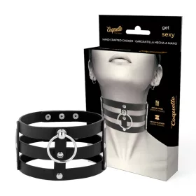 COQUETTE CHIC DESIRE – FETIS STÍLUSÚ VEGÁN BŐR CHOKER