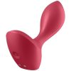 SATISFYER - BACKDOOR LOVER VIBRÁLÓ PLUG RED