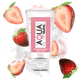 AQUA TRAVEL - EPERKRÉM ÍZŰ VÍZALAPÚ SÍKOSÍTÓ - 50 ML