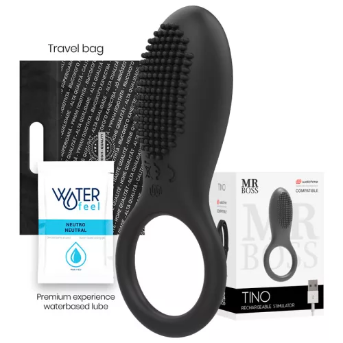 MR BOSS - TINO STIMULÁLÓ GYŰRŰ + WATCHME TÁVIRÁNYÍTÓ