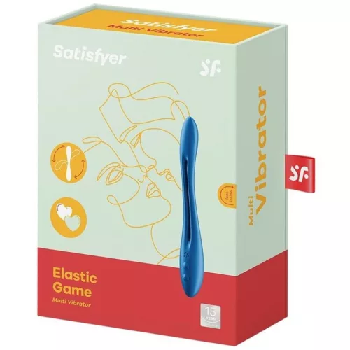 SATISFYER - RUGALMAS JÁTÉK MULTIVIBRÁTOR KÉK