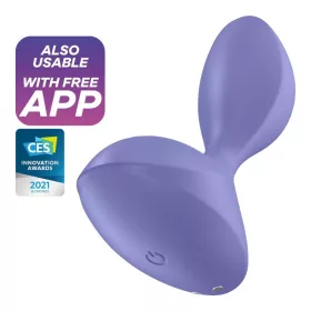 SATISFYER - SWEET SEAL VIBRÁLÓ DUGÓ APP VIOLET