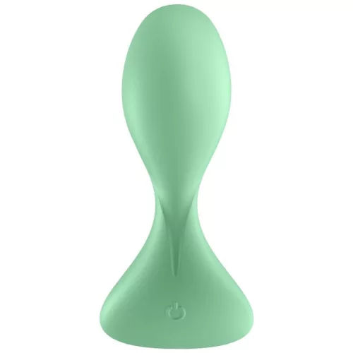 SATISFYER - TRENDTEREMTŐ VIBRÁLÓ PLUG APP GREEN