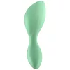 SATISFYER - TRENDTEREMTŐ VIBRÁLÓ PLUG APP GREEN