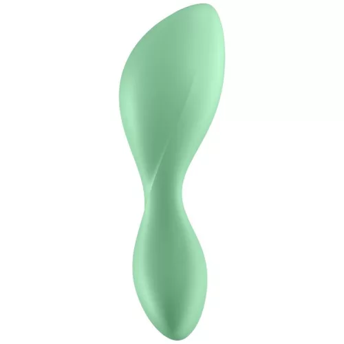 SATISFYER - TRENDTEREMTŐ VIBRÁLÓ PLUG APP GREEN