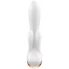 SATISFYER - DOUBLE FLEX VIBRATOR APP WHITE