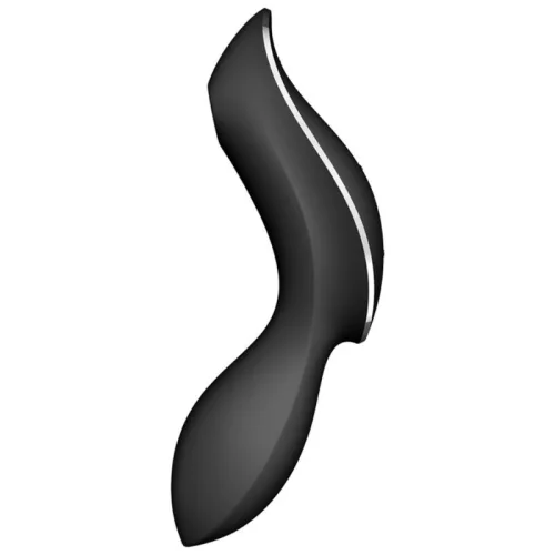 SATISFYER - CURVY TRINITY 2 AIR PULSE VIBRÁTOR FEKETE