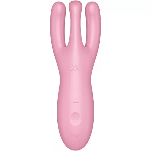 SATISFYER - TRIPAS 4 VIBRÁTOR APP PINK