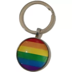 BÜSZKESÉG - LGBT ZÁSZLÓKULCSTARTÓ