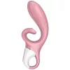 SATISFYER - HUG ME RABBIT VIBRÁTOR APP PINK