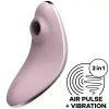 SATISFYER - VULVA LOVER 1 LÉGPULZUSSTIMULÁTOR ÉS VIBRÁTOR VIOLET