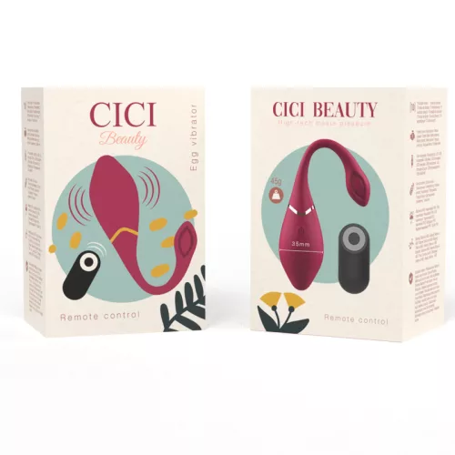 CICI BEAUTY – PRÉMIUM SZILIKON TOJÁSVIBRÁTOR TÁVIRÁNYÍTÓ