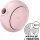 SATISFYER - PRO TO GO 3 DUPLA LÉGPULZUS STIMULÁTOR ÉS VIBRÁTOR RÓZSASZÍN