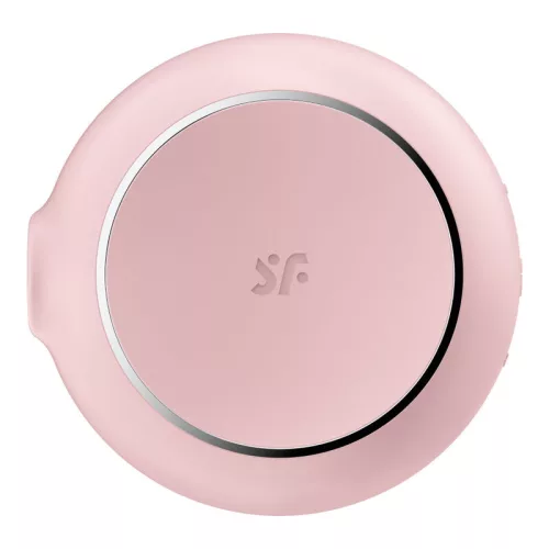 SATISFYER - PRO TO GO 3 DUPLA LÉGPULZUS STIMULÁTOR ÉS VIBRÁTOR RÓZSASZÍN