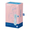 SATISFYER - HÁRMAS 1 VIBRÁTOR KÉK