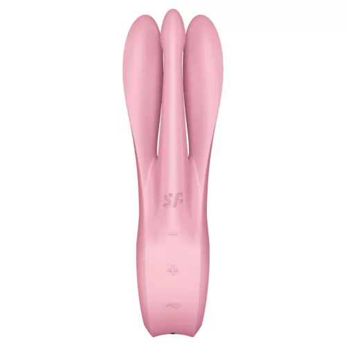 SATISFYER - HÁRMAS, 1 VIBRÁTOR PINK