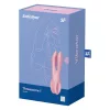 SATISFYER - HÁRMAS, 1 VIBRÁTOR PINK