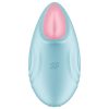 SATISFYER - TRÓPUSI TIPP LEFEKTETETT VIBRÁTOR KÉK