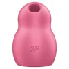 SATISFYER - PRO TO GO 1 DUPLA LÉGPULZUS STIMULÁTOR ÉS VIBRÁTOR PIROS