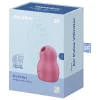 SATISFYER - PRO TO GO 1 DUPLA LÉGPULZUS STIMULÁTOR ÉS VIBRÁTOR PIROS
