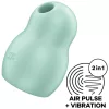 SATISFYER - PRO TO GO 1 DUPLA LÉGPULZUS STIMULÁTOR ÉS ZÖLD VIBRÁTOR