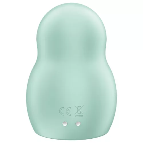 SATISFYER - PRO TO GO 1 DUPLA LÉGPULZUS STIMULÁTOR ÉS ZÖLD VIBRÁTOR
