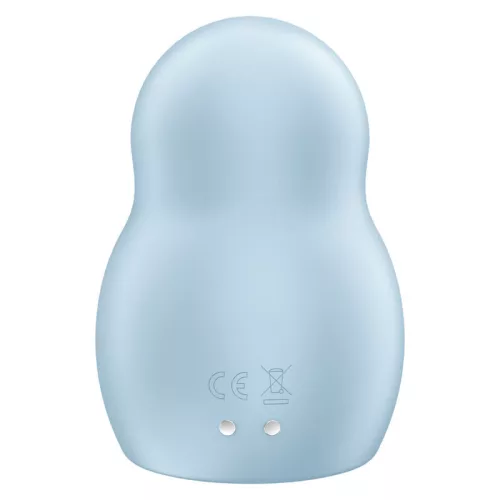 SATISFYER - PRO TO GO 1 DUPLA LÉGPULZUS STIMULÁTOR ÉS VIBRÁTOR KÉK