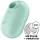 SATISFYER - PRO TO GO 2 DUPLA LÉGPULZUSSTIMULÁTOR ÉS VIBRÁTOR ZÖLD