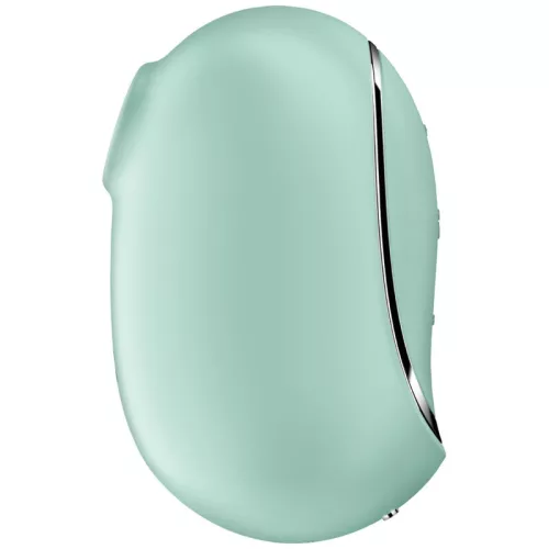SATISFYER - PRO TO GO 2 DUPLA LÉGPULZUSSTIMULÁTOR ÉS VIBRÁTOR ZÖLD