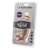 LÉGY KOMOLYA – DILDO 12 CM, GOLYÓK VIBRÁTOR BŐRÉVEL