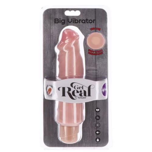 LEGREAL – DUAL DENSITY BIG VIBRATOR 20,5 CM BŐR