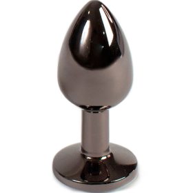 SECRETPLAY - GUNMETAL BUTT PLUG KIS MÉRET 7 CM