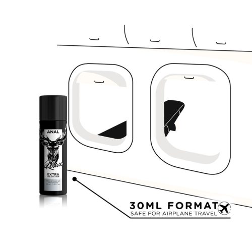 FEKETE LYUK - GÉL SZILIKON ALAP ANÁLIS TÁGLÁS 30 ML