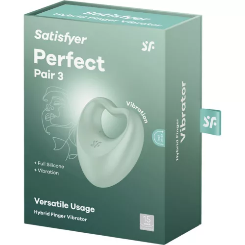 SATISFYER - TÖKÉLETES PÁR 3 ZÖLD