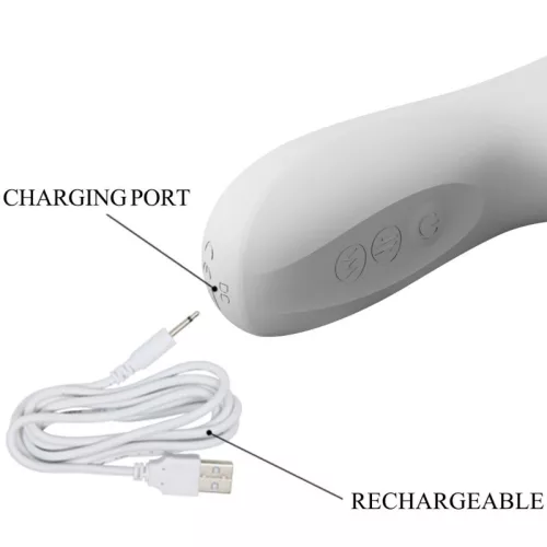 PRETTY LOVE - REESE VIBRÁTOR EZÜST FORGÁSSAL