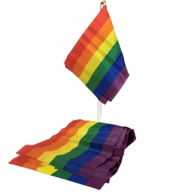 BÜSZKESÉG - LGBT ZÁSZLÓ KIS ZÁSZLÓ ZÁSZLÓ