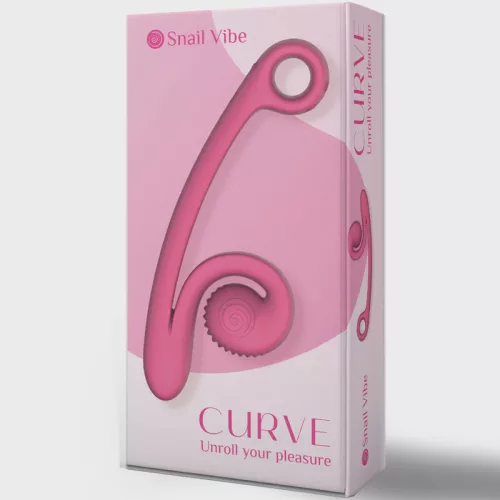 CSIGA HANGULAT - CURVE VIBRATOR PINK