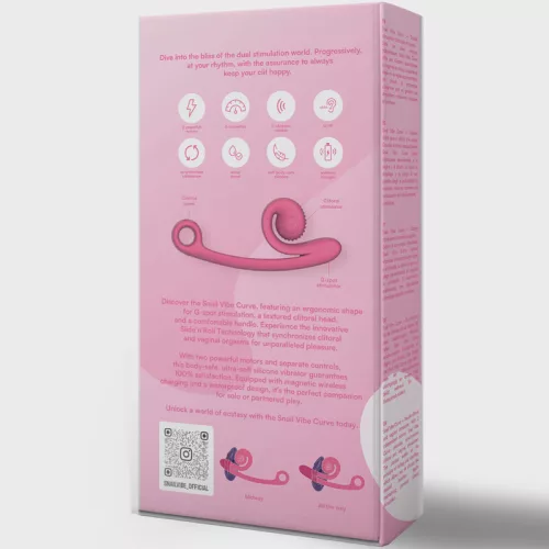CSIGA HANGULAT - CURVE VIBRATOR PINK