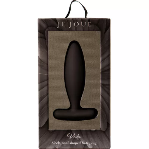 JE JOUE - VESTA ANAL PLUG VIBRÁTOR FEKETE