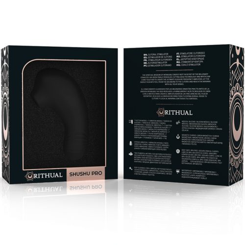 RITHUAL - SHUSHU PRO POCKET CLITORIS STIMULÁTOR 2 ERŐS SUGÁRHAJTÁSÚ MOTOR