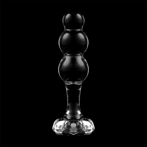 NEBULA SOROZAT IBIZA - MODEL 1 ANÁLIS DUGÓ BOROZILIKÁT ÜVEG ÁTLÁTSZÓ 10,5 CM -O-3 CM